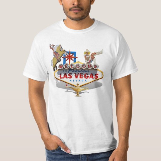 Welkom bij Las Vegas T-shirt (Voorkant)