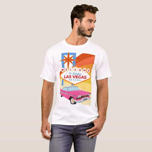 Welkom bij Las Vegas T-shirt (Voorkant volledig)