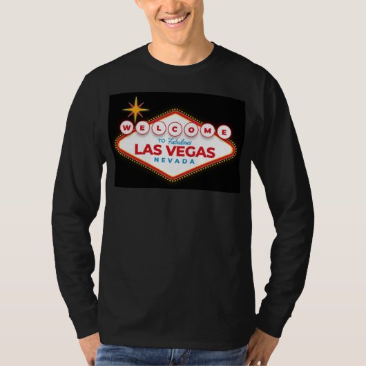 Welkom bij Las Vegas T-shirt (Voorkant)