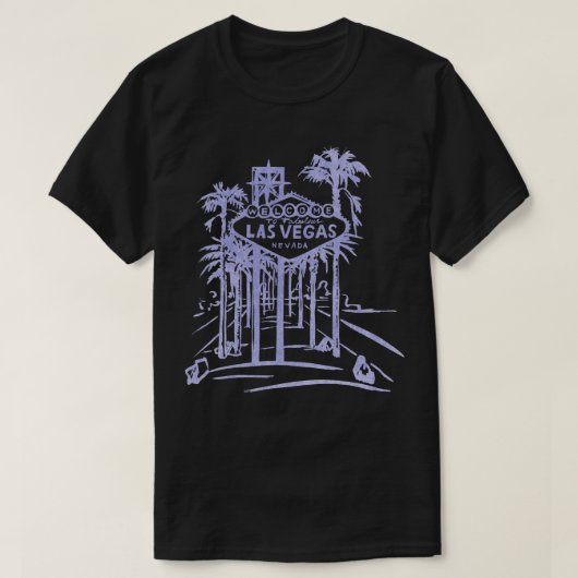 Welkom bij Las Vegas  T-shirt (Design voorkant)
