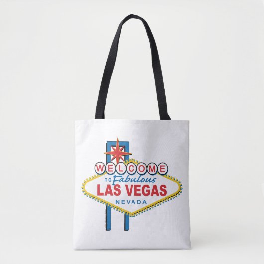 Welkom bij Las Vegas Tote Bag (Voorkant)