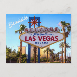 Welkom bij Las Vegas USA briefkaart