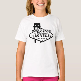 Welkom bij Las Vegas Vector Graphic T-shirt