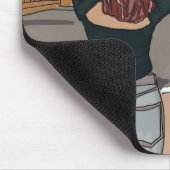 Welkom bij Lasvegas check in spot. Muismat (Hoek)