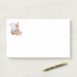 Welkom bij Lina's Schoolavonturen! Post-it® Notes