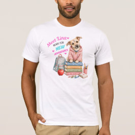 Welkom bij Lina's Schoolavonturen! T-shirt