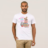 Welkom bij Lina's Schoolavonturen! T-shirt (Voorkant volledig)