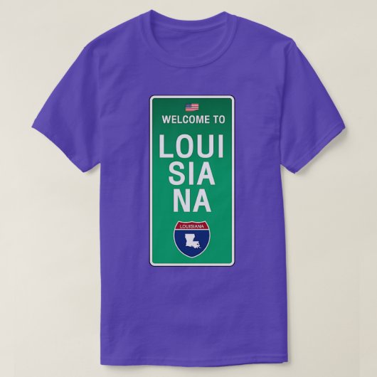 Welkom bij Louisiana T-shirt (Design voorkant)