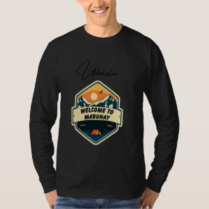 Welkom bij Mabuhay Oezbekistan Filipijns T-shirt