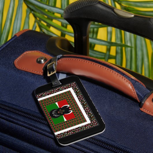 Welkom bij Magisch Kenia: Hakuna Matata Bagagelabel (Voorkant Insitu 1)