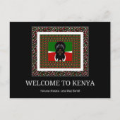 Welkom bij Magisch Kenia: Hakuna Matata Briefkaart (Voorkant)