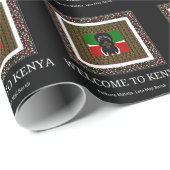 Welkom bij Magisch Kenia: Hakuna Matata Cadeaupapier (Rol Hoek)