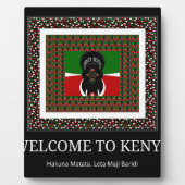 Welkom bij Magisch Kenia: Hakuna Matata Fotoplaat (Voorkant)