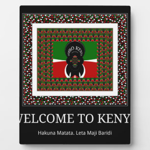 Welkom bij Magisch Kenia: Hakuna Matata Fotoplaat