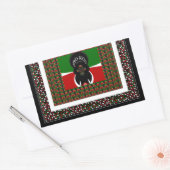 Welkom bij Magisch Kenia: Hakuna Matata Rechthoekige Sticker (Envelop)