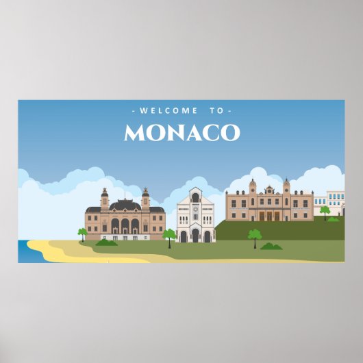 Welkom bij Manaco Poster (Voorkant)