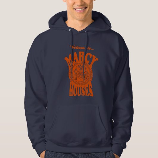 Welkom bij Marcy Houses Hoodie (Voorkant)