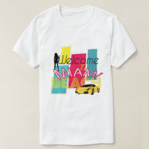 Welkom bij Miami Beach T-shirt