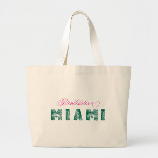Welkom bij Miami/Bienvenidos a Miami - Canvas tas