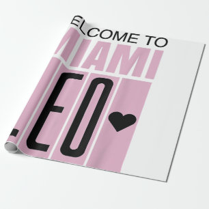 Welkom bij Miami Leo 10 - GOAT Cadeaupapier