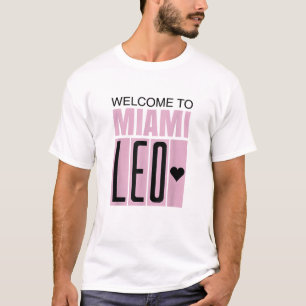 Welkom bij Miami Leo 10 - GOAT Welkom bij Miami Le T-shirt
