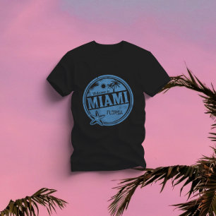 Welkom bij Miami -  Retro Reizen T-shirt