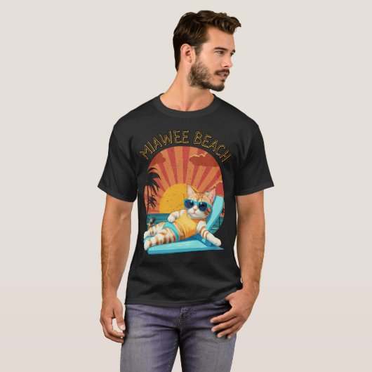Welkom bij - Miawee Beach T-shirt (Voorkant volledig)