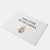 Welkom bij Mijn Castle Doormat Deurmat (Schuin)