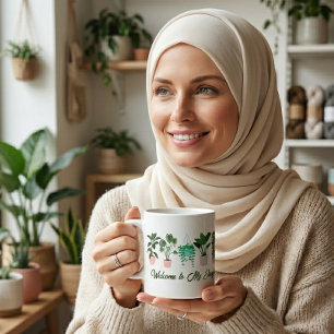 Welkom bij mijn grappige jungle plantenliefhebber  koffiemok