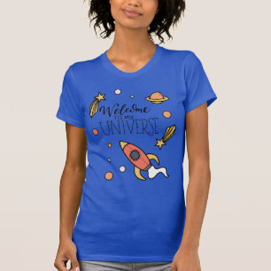Welkom bij mijn universum t-shirt