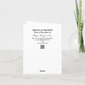 Welkom bij mijn volwassen wereld kaart (Achterkant)