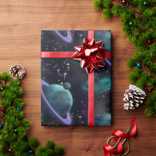 Welkom bij mijn werelden inpakpapier (Feestdagen Geschenken)