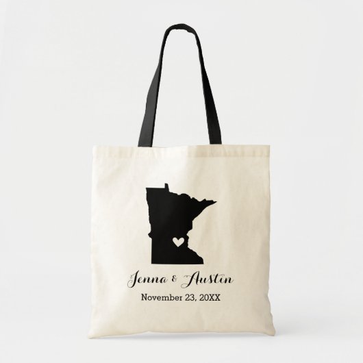 Welkom bij Minnesota Wedding Tote Bag (Voorkant)