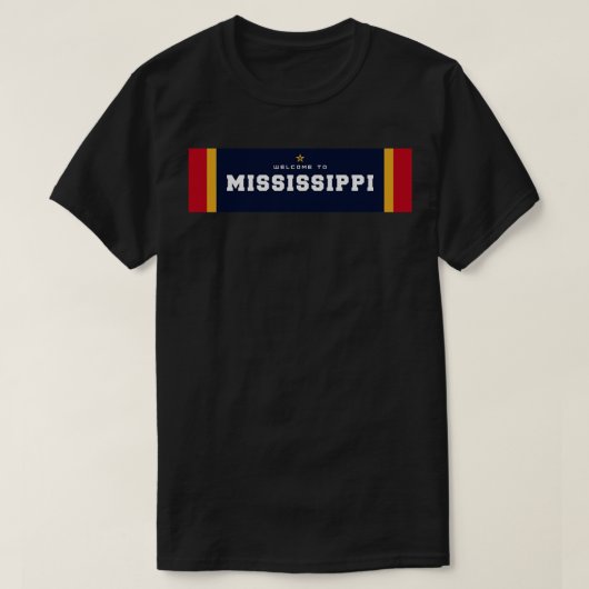 Welkom bij Mississippi 1 T-shirt (Design voorkant)