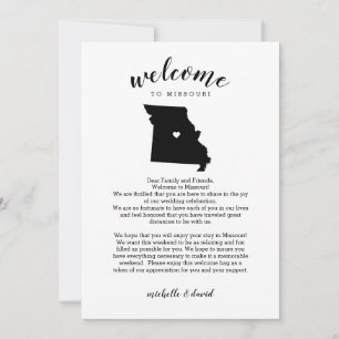 Welkom bij Missouri Wedding Letter & Route