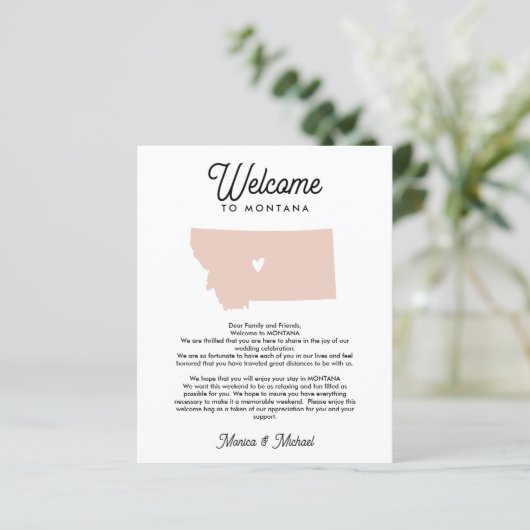 Welkom bij MONTANA Letter & Itinerary ELKE KLEUR (Staand voorkant)