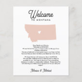 Welkom bij MONTANA Letter & Itinerary ELKE KLEUR (Voorkant)