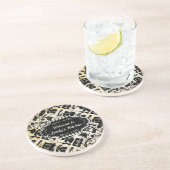 Welkom bij My Kitchen Gepersonaliseerde Onderzette Zandsteen Onderzetter (Zijkant)