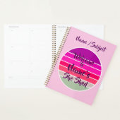 Welkom bij Naam: Ze heeft 20xx Retro Sunset Planner (Display)