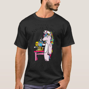 Welkom bij nachtdienst waar elke dag maandag t/m t-shirt