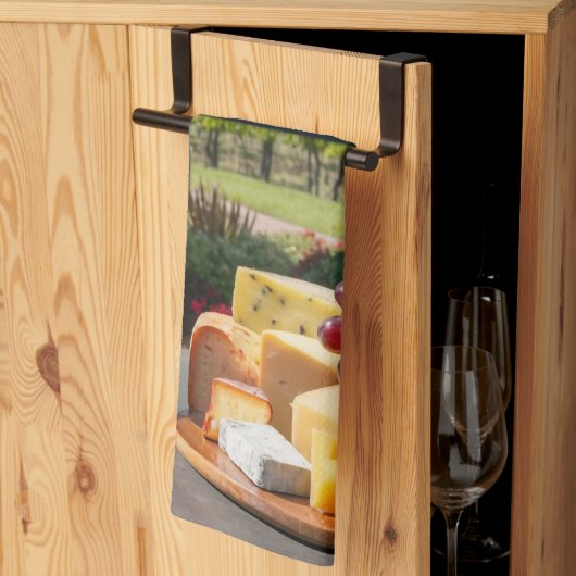 Welkom bij Napa Valley Wine & Cheese Theedoek (Derde Gevouwen)