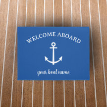 Welkom bij Nautical Boat Name Decor