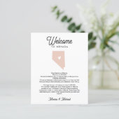 Welkom bij NEVADA Letter & Itinerary ELKE KLEUR (Staand voorkant)