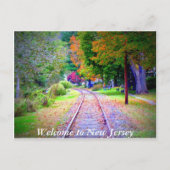 Welkom bij New Jersey Briefkaart (Voorkant)