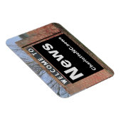 WELKOM BIJ NIEUWS flexibele magneet (Rechterzijde)