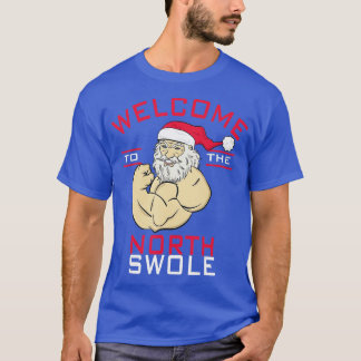 Welkom bij North Swobole Santa Claus Kerstmis Body T-shirt