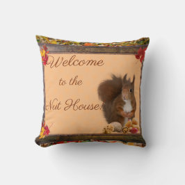 Welkom bij Nut House Pillow Kussen