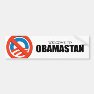 Welkom bij Obamastan Bumpersticker