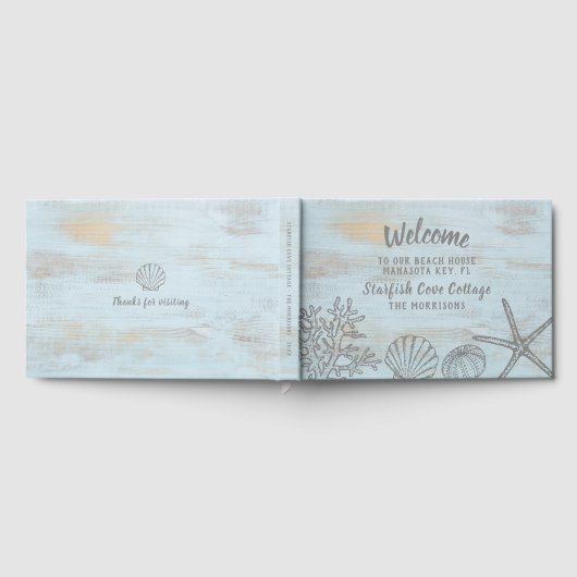 Welkom bij ons huis met vakantie gastenboek (Volledig)