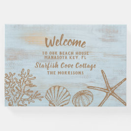 Welkom bij ons huis met vakantie gastenboek